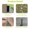 10 x 20 ft Heavy Duty Awning Canopy Pop Up Gazebo Marquee Party Wedding Event Tent with 6 Removable Sidewalls & Carry Bag