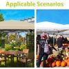 10 x 20 ft Heavy Duty Awning Canopy Pop Up Gazebo Marquee Party Wedding Event Tent with 6 Removable Sidewalls & Carry Bag