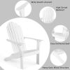 Wooden Outdoor Lounge Chair with Ergonomic Design for Yard and Garden
